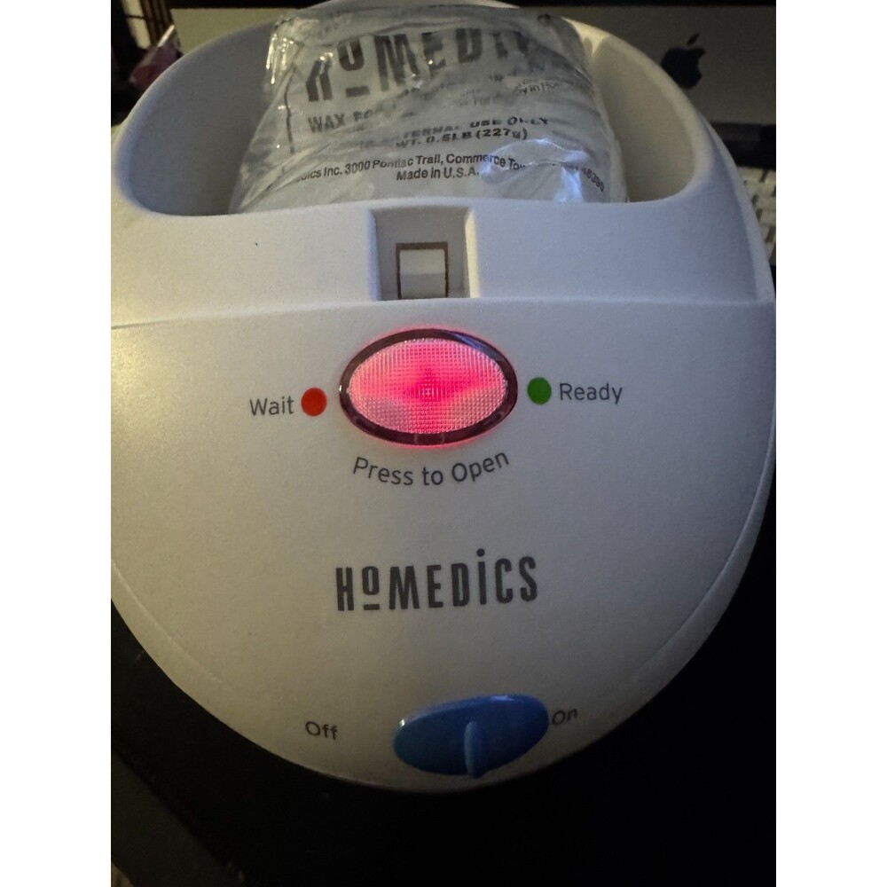 Homedics ParaSpa Plus Heat Therapy Paraffin Bath System PAR70 With Bags And Wax